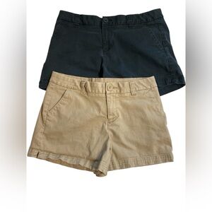 BFG Tan and Black Women's Shorts 4 Inch inseam size 6